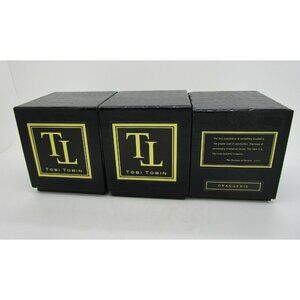 TOBI TOBIN 2-Wick 4 oz Candle ORANGERIE - LOT OF 3